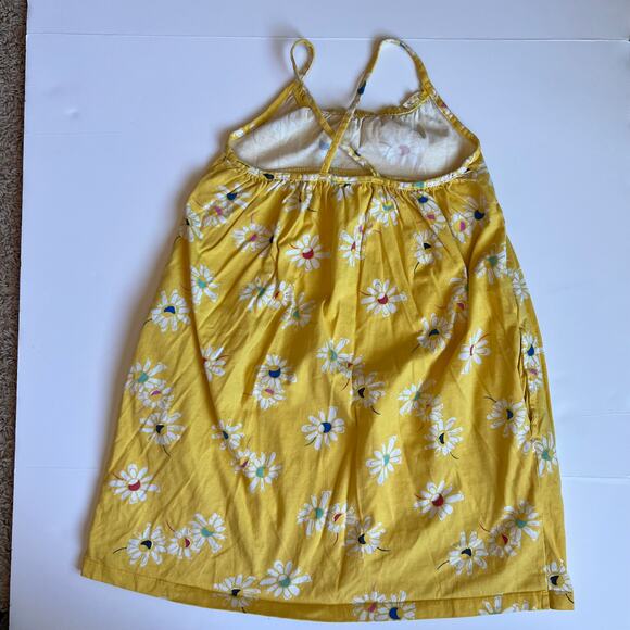 Hanna Andersson Yellow Floral Knit-Dress 130cm - Picture 6 of 6